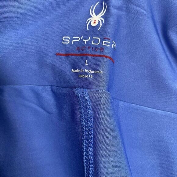 Spyder Active Sports Womens size Large  Blue SKORT Pockets Golf NEW NWT. - Picture 12 of 16